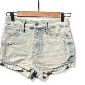 Abercrombie & Fitch distressed women’s High Waisted Fit Cut Off